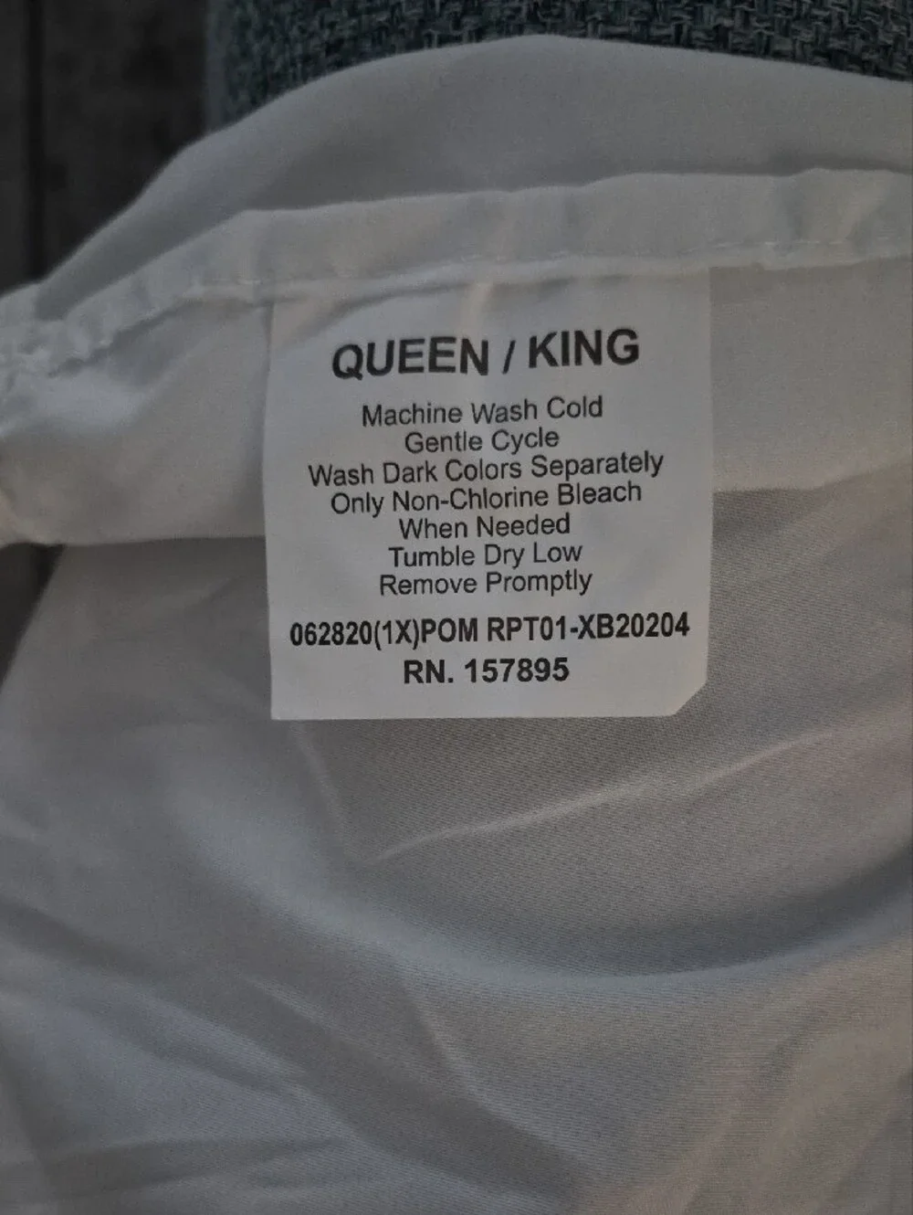 White Pom-Pom Trim Bed Skirt